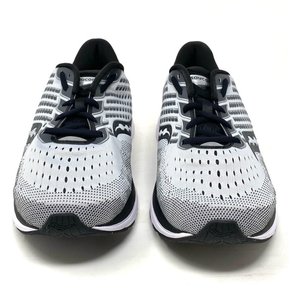 WOMEN'S SAUCONY RIDE 13, GREY/BLACK, 12 D WIDE - Picture 5 of 7